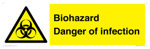 Biohazard Danger of infection 